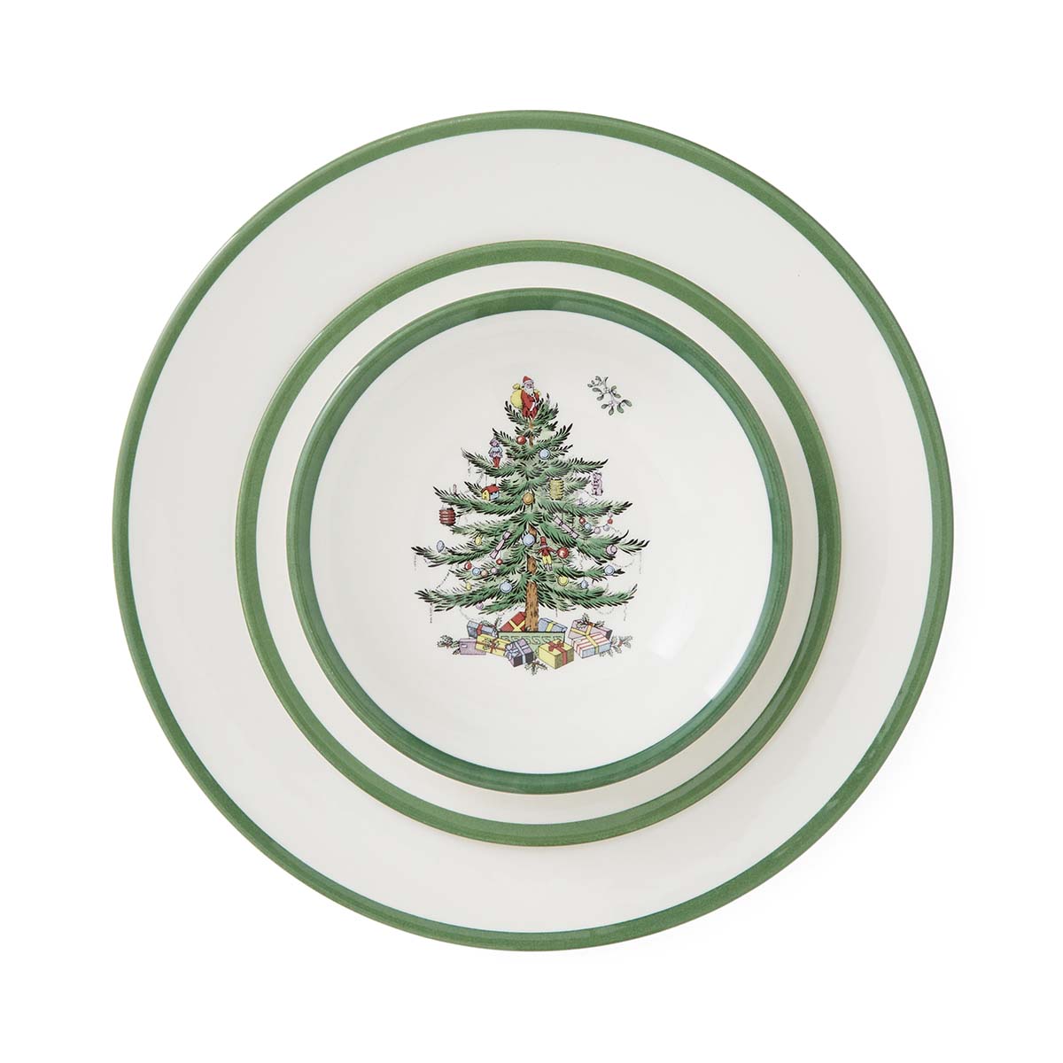 Christmas Tree 12 Piece Dinner Set image number null